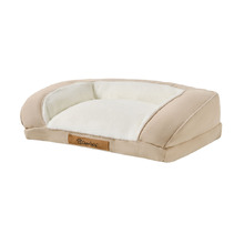 Camden Cotton & Jute Rectangular Dog Bed